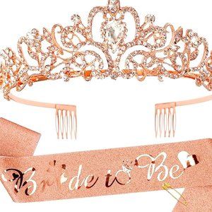 Bride To Be Sash & Bride Crown